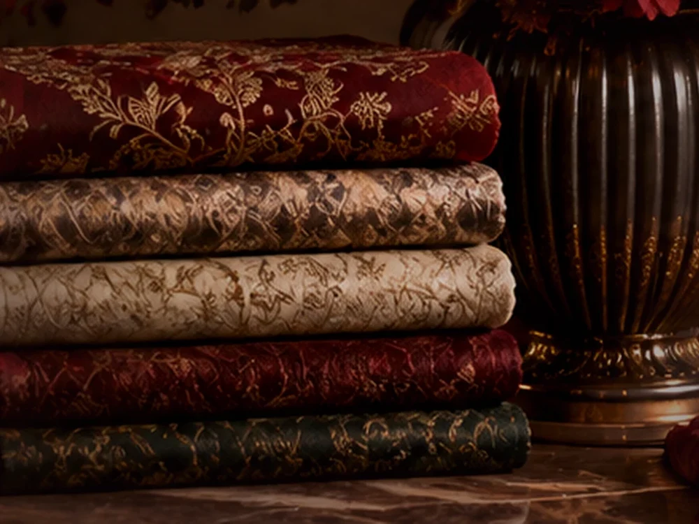 Premium Burgundy Velvet